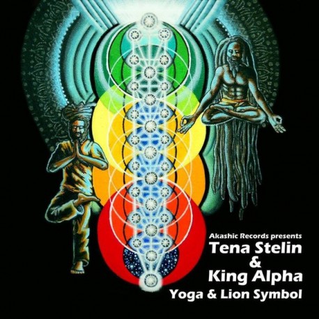 Tena Stelin & king Alpha - Yoga & Lion Symbol