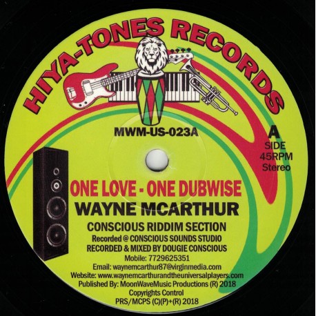 Wayne McArthur - One Love
