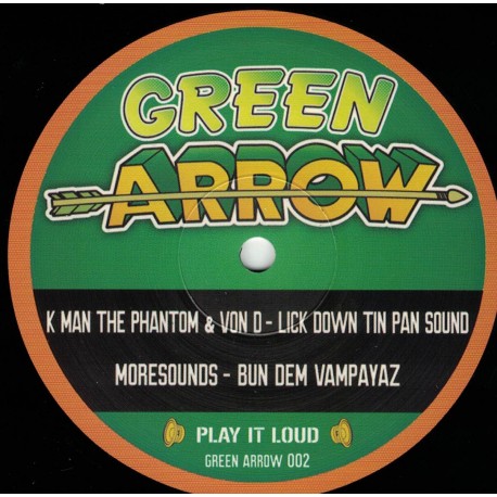 K Man The Phantom & Von D - Lick Down Tin Pan Sound
