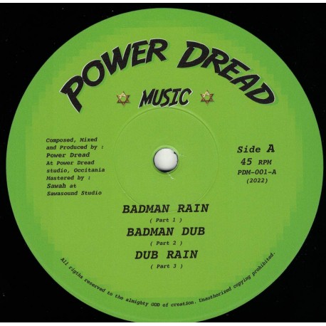 Power Dread - Badman Rain