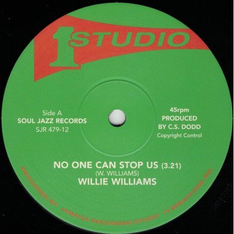 Willie Williams -No One Can Stop Us